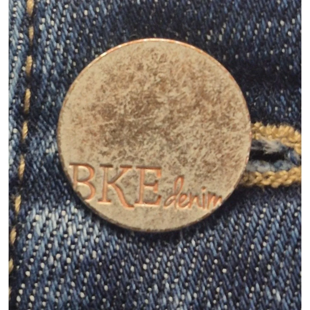 BKE Payton Jeans 38x31.5 Blue Medium Wash Universal Fit Mid Rise Skinny Stretch